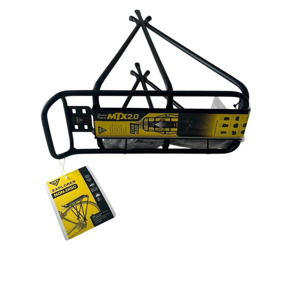 Topeak MTX 2.0 Explorer Standard Non-Disc Bicycle Rear Rack For 26in-700c Wheels